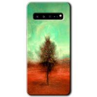 Galaxy S10 Plus Kılıf HD Desen Baskılı Arka Kapak - Outlines Paint