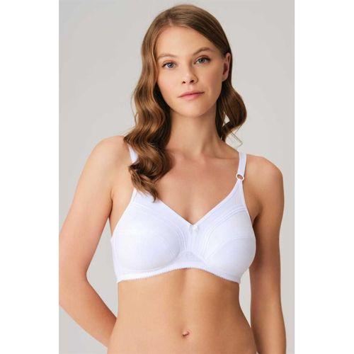 Kadın Pamuklu Balensiz Desteksiz Dolgusuz Toparlayıcı Küçültücü Sütyen