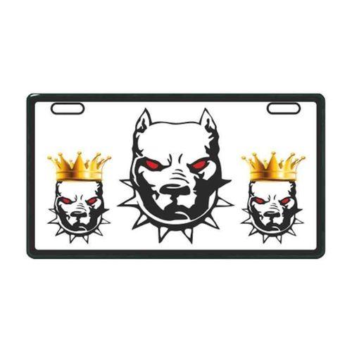 SEVGENT Beyaz Pitbull E-Bike Plakalık