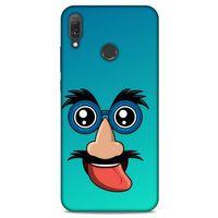 Emojix (68) Huawei Y9 2019 Kılıf Silikon Kapak Desenli