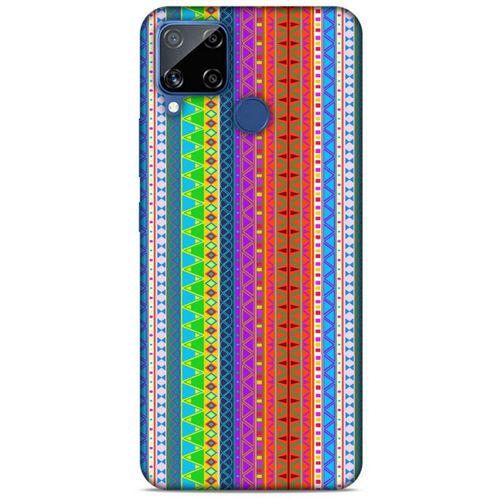 Ethnic Culture (63) Oppo Realme C15 Kılıf Silikon Kapak Desenli