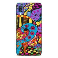 Lopard Samsung Galaxy A40 Uyumlu Kılıf Soyut Sanat (23) Baskılı Ultra Koruma Kılıfı