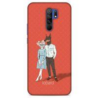 Xiaomi Redmi 9 Kılıf FunnyMaX (15) Antişok Kılıf Kırmızı Kedi Köpek