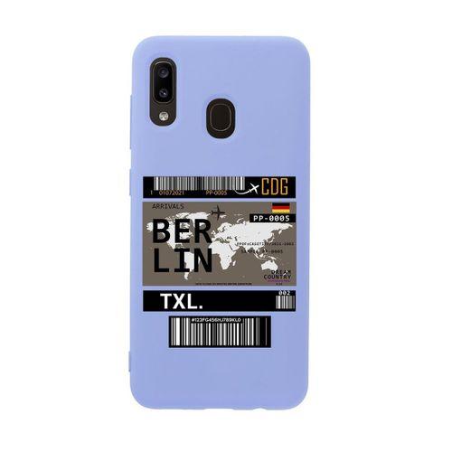 Samsung A30 Berlin Premium Silikonlu Telefon Kılıfı