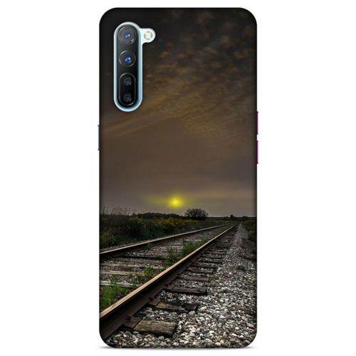 Lopard Oppo Reno 3 Uyumlu Kılıf Gece'S (33) Hybrid Kılıf Demiryolu
