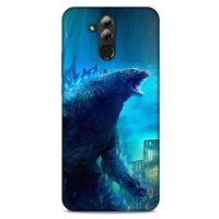 Huawei Mate 20 Lite Kılıf Dragons (33) Hybrid Kılıf Godzilla
