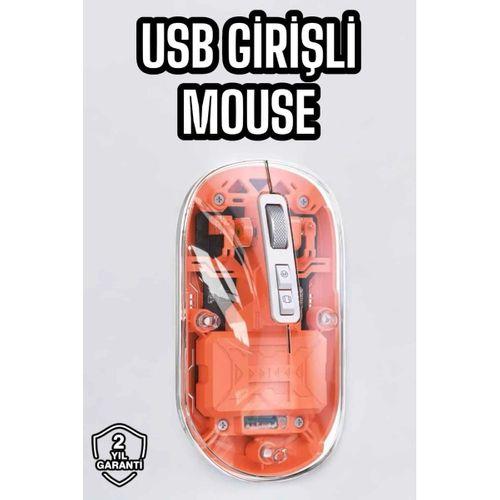 Sessiz Kablosuz Usb Girişli Mouse Fare Yüksek Performanslı