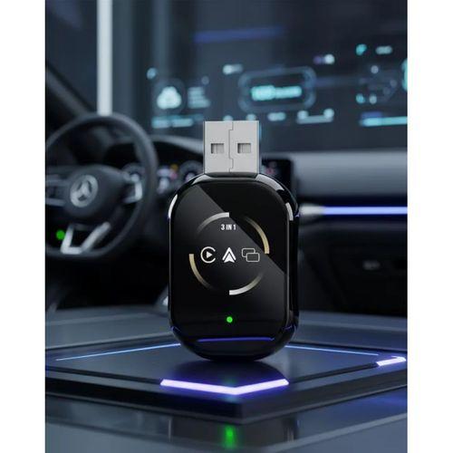 Kablosuz Carplay Ve Android Auto Adaptörü Tak Çalıştır Kullanım