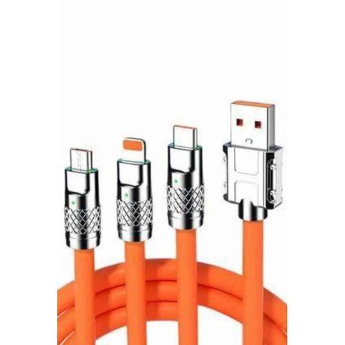 Android Ve İos Uyumlu 180 Derece Type-c Şarj Kablosu