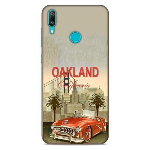 Retro (17) Desen Tasarım Kılıf Renkli Huawei Y7 Prime 2019 Kılıf