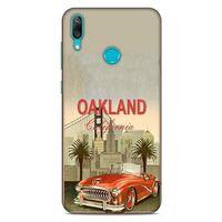 Retro (17) Desen Tasarım Kılıf Renkli Huawei Y7 Prime 2019 Kılıf