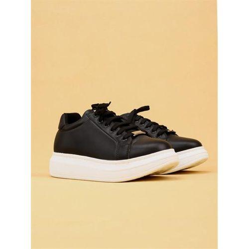Novy Siyah Kadın Günlük Sneaker