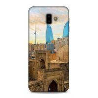 Samsung Galaxy J6 Plus Uyumlu Kılıf Azarbaijan (11) Tam Koruma Ateş Kuleleri