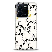 Xiaomi Redmi Note 12 Pro 5G Kılıf HD Baskılı Kılıf - S Smile + Tam Ekran Koruyucu