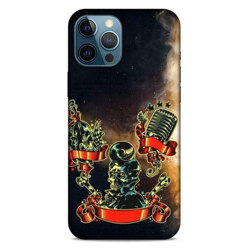 Lopard Apple iPhone 12 Pro Max Uyumlu Kılıf Tattoo's (16) Kalın Kılıf Karışık