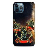 Lopard Apple iPhone 12 Pro Max Uyumlu Kılıf Tattoo's (16) Kalın Kılıf Karışık