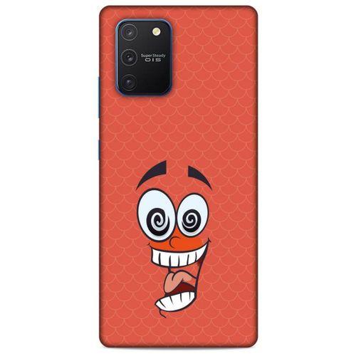 Emojix (1) Samsung Galaxy S10 Lite Kılıf Silikon Kapak Desenli