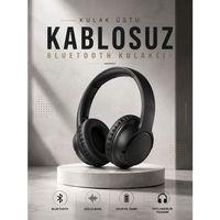 Kulak Üstü Kablosuz Bluetooth Kulaklık Yüksek Ses Kaliteli Anc Özelliği