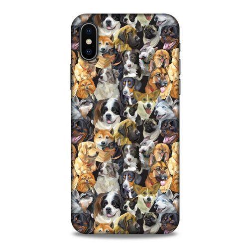 Apple iPhone XS Kılıf Köpek Kıyafetleri (10) Full Koruma Kılıfı Labrador, Kaniş
