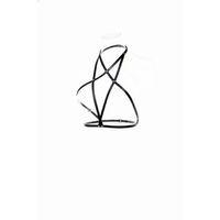 Siyah Kadın Kemer Çapraz Bantlı Vücut Aksesuarı - Brf180