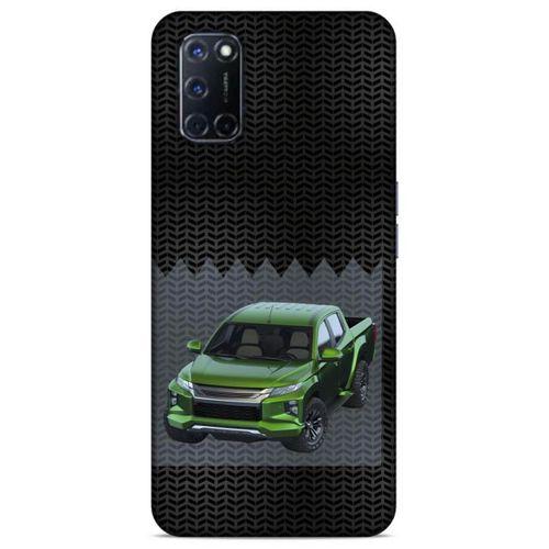 Lopard Oppo A92 Uyumlu Kılıf PickUpX (18) Telefon Kılıfları Fosforlu Yeşil