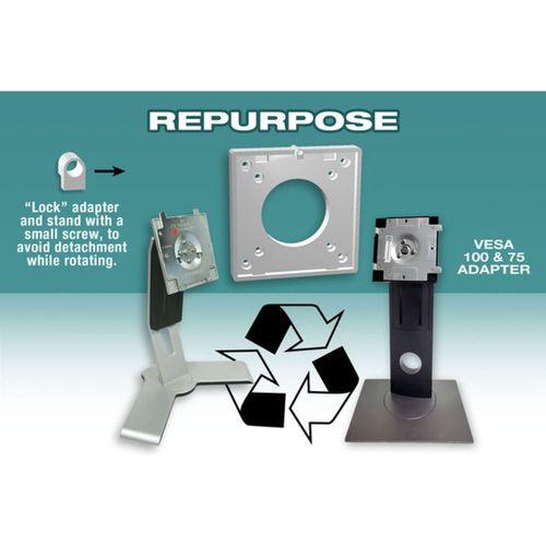 Dell Monitör Standı VESA 100/75 Adaptör 3D Baskı (Bu ürün Sadece Plastik parçadır - Almadan Önce Soru Sorabilirsiniz)