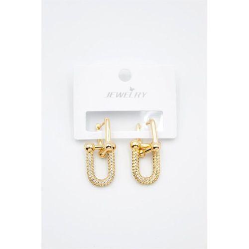 TF Zincir Küpe - Altın