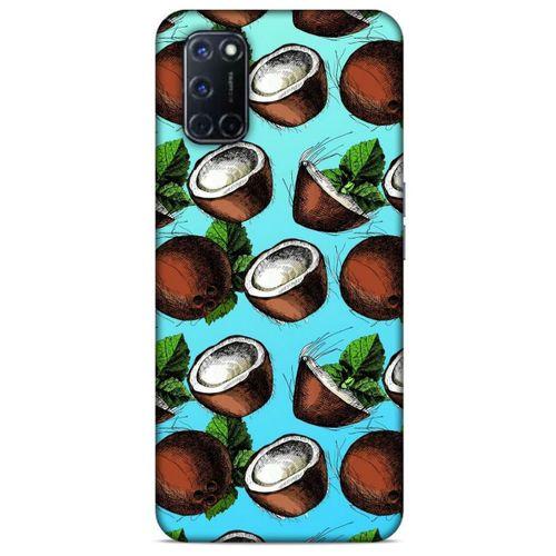 Frutix Hindistan Cevizi 02 Oppo A92 Kılıf Desenli Silikon