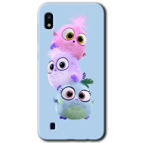 MRCİLETİSİM Samsung Galaxy A10 Kılıf Baskılı Kapak - Puffy +Tam Kaplayan Mat Seramik