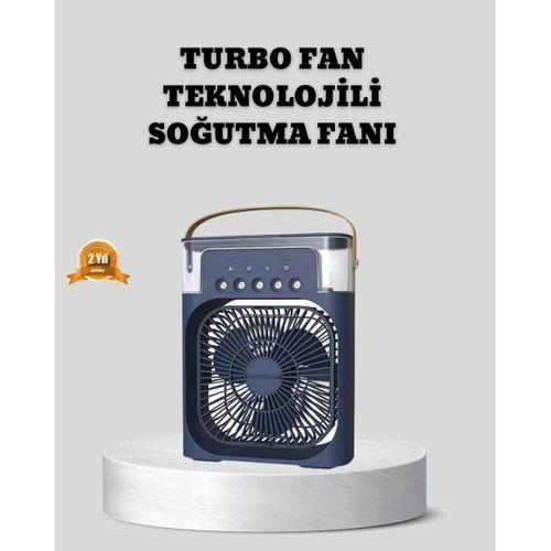 Sessiz Çalışan Turbo Fan Güçlü Hava Akışlı Masa Üstü Vantilatör
