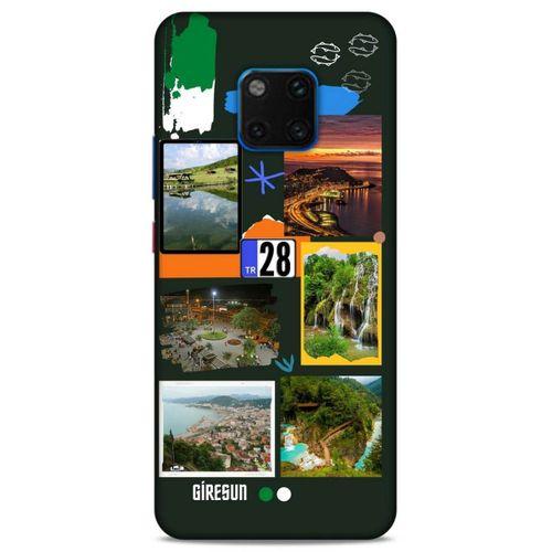 Lopard Huawei Mate 20 Pro Uyumlu Kılıf Şehirli ※ (28) Giresun Arka Kapak