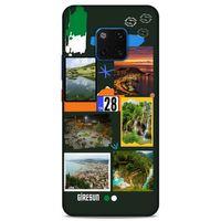 Lopard Huawei Mate 20 Pro Uyumlu Kılıf Şehirli ※ (28) Giresun Arka Kapak