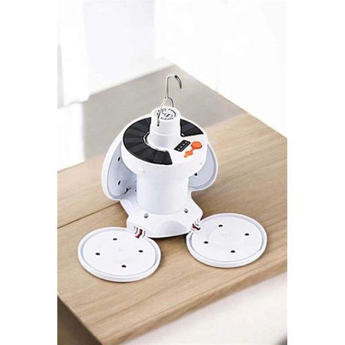 Kamp Lambası Işıldak Beyaz Işık Güneş Enerjili Solar Aydınlatma 5 Kanatlı Katlanabilir