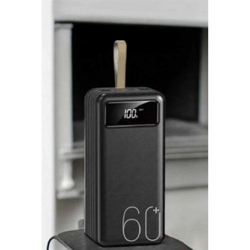 Powerbank 60.000 Mah 4 Portlu Uzun Şarj Süreli Dijital Göstergeli