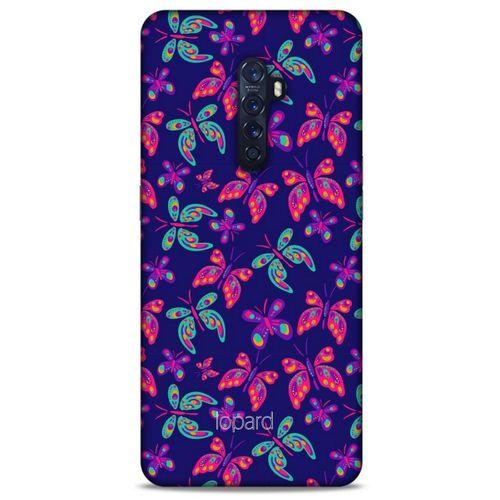 Oppo Reno 2 Kılıf Kelebek Etkisi (9) Kılıf Karışık Renkli