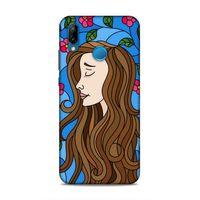 Huawei P20 Lite Uyumlu Kılıf Face'X 11 Tam Koruma Uzun Saçlı