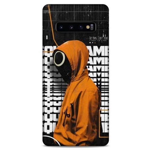 Samsung Galaxy S10 Plus Uyumlu Kılıf Squid Game (12) Koruyucu Silikon Min-Ki