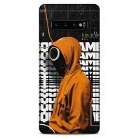 Samsung Galaxy S10 Plus Uyumlu Kılıf Squid Game (12) Koruyucu Silikon Min-Ki