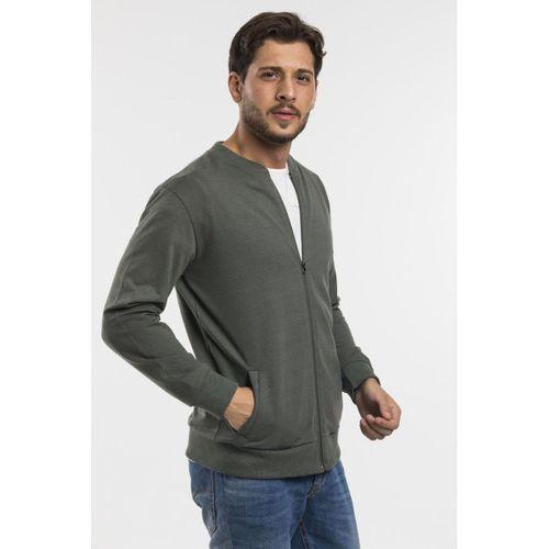 Süperlife Erkek Kalın Floda Cepli Regular Fit İnce Hırka SPR 20K63