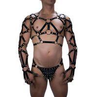Lastik Göğüs Ve Çivili Külot Harness Takım - Brfm181