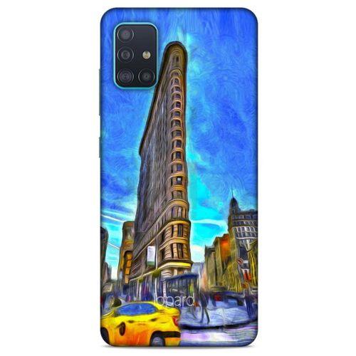 Samsung Galaxy A51 Kılıf Dünya Mimarisi (7) Telefon Kılıfı Flat Iron New York