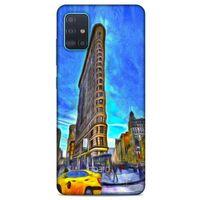 Samsung Galaxy A51 Kılıf Dünya Mimarisi (7) Telefon Kılıfı Flat Iron New York