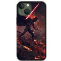 iPhone 13 Mini Kılıf Baskılı Kapak - Darh Vader Wars +Tam Ekran Koruyucu