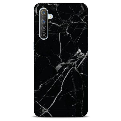Mermer Desenli (17) Tema Tasarım Kılıf Siyah Oppo Realme XT Kılıf