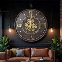 Çarklı Duvar Saati 55 Cm