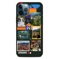 Lopard Apple iPhone 12 Pro Max Uyumlu Kılıf Şehirli ※ (29) Gümüşhane Arka Koruma Kılıfı