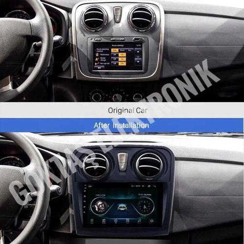 DACIA SANDERO 2013-2021 4 GB RAM 64 GB HAFIZA ANDROID MULTIMEDIA TEYP