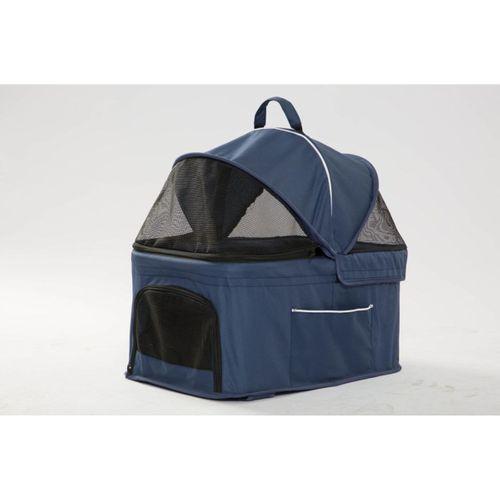 Tommy Çift Katlı Evcil Hayvan Arabası Mavi 66*50* 98cm Max 30kg