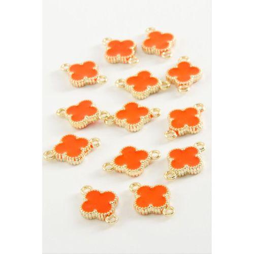 Çiçek Çift Kulplu Mineli Bileklik ve Kolye Ucu Aparatı 1 Adet