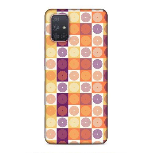 Samsung Galaxy A71 Uyumlu Kılıf Insomnia (34) Slim Armor Kılıf Daire